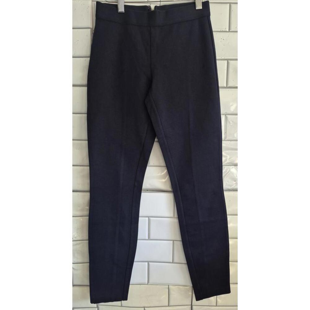 J.Crew Black Label Ladies Navy Blue Stretch Leggings Skinny Pant